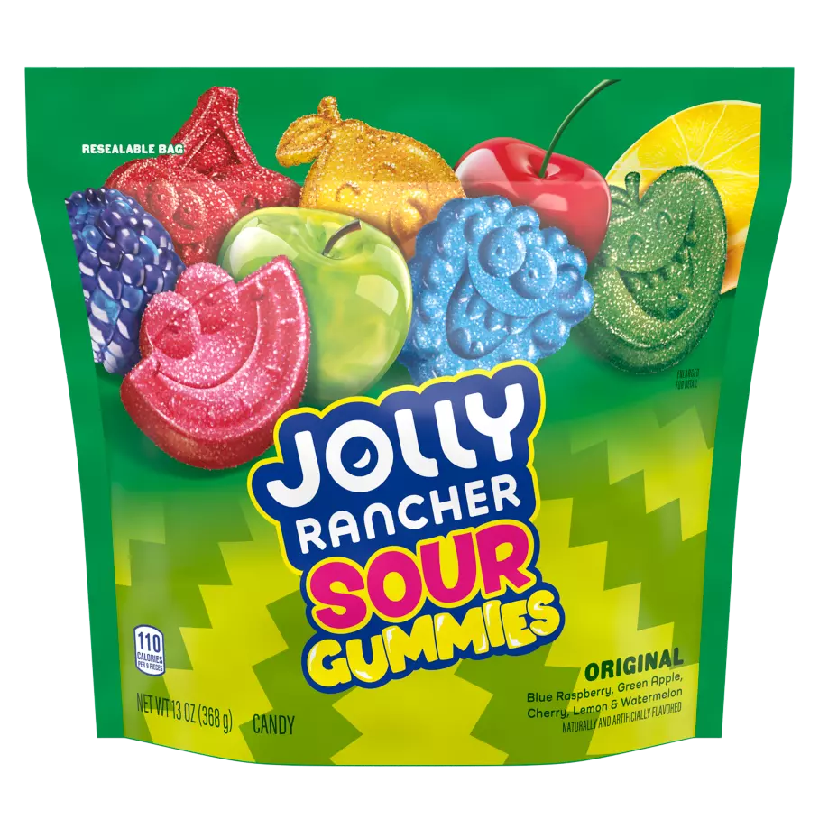 Jolly Rancher Gummies Sours – 600mg